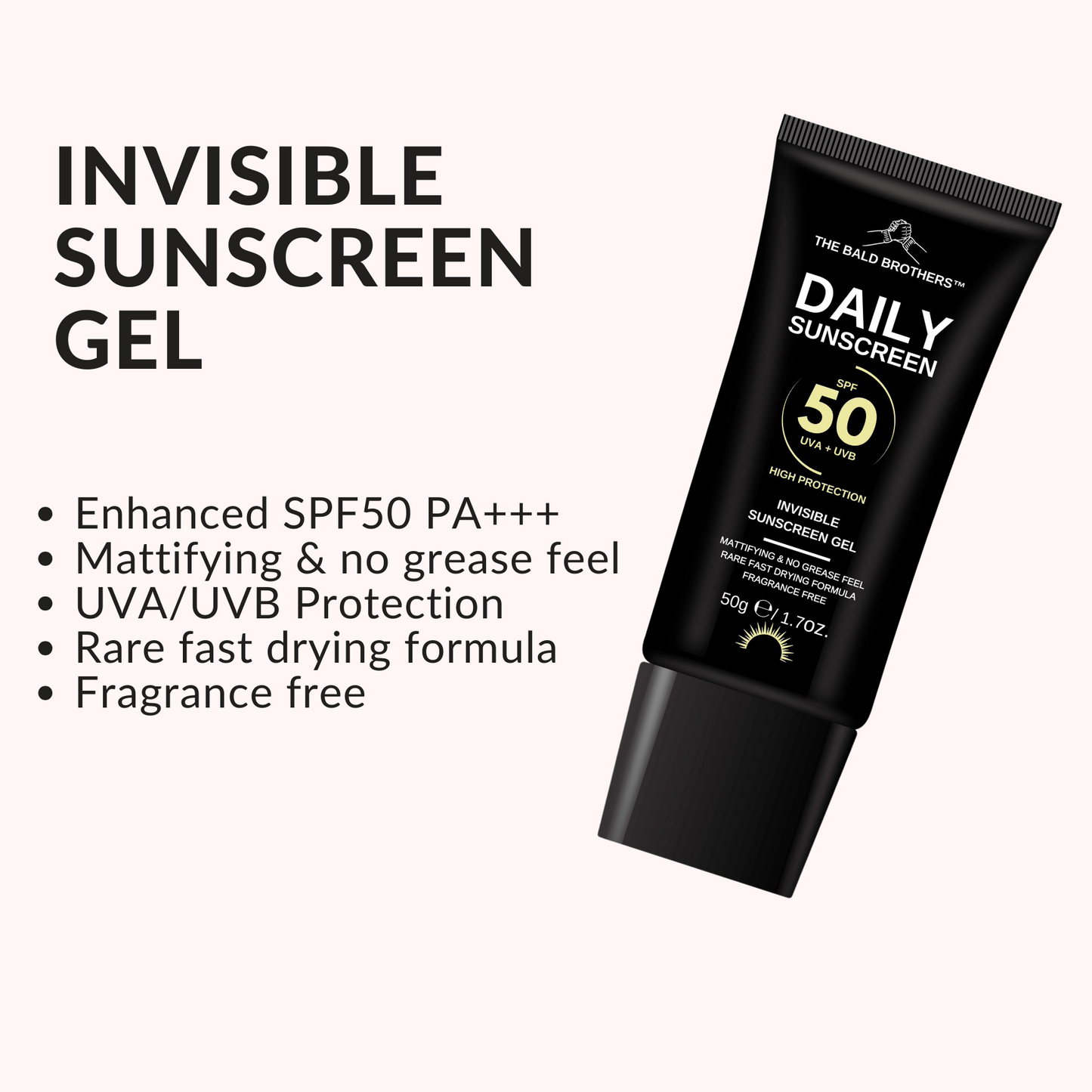 Daily Sunscreen SPF50 Invisible Gel