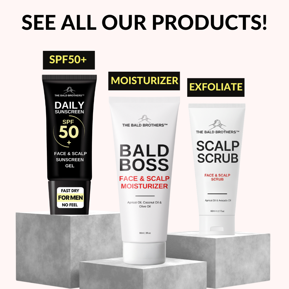 Bald Boss | 90ml Mattifying Bald Head Moisturiser