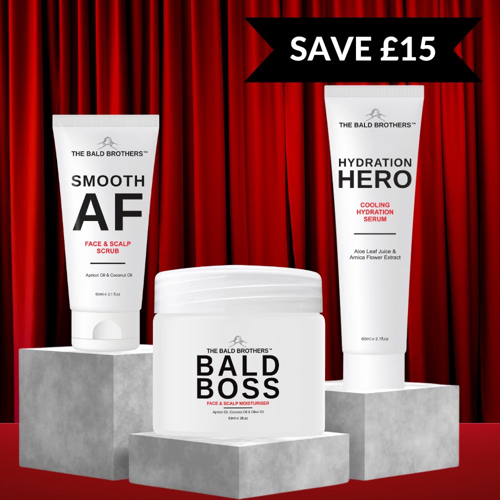 The Bald Brothers Full Bald Head Care Set