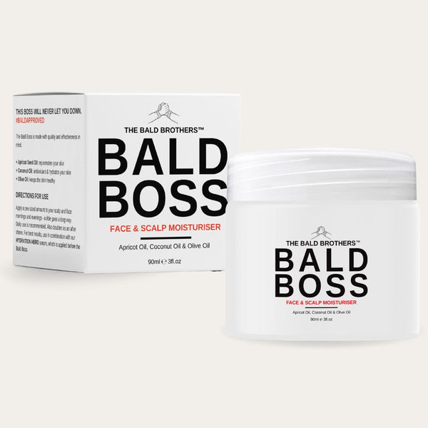 Bald Boss | Bald Head Moisturiser | Mens Face Moisturiser