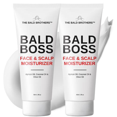 Bald Boss | 2-Pack Mattifying Bald Head Moisturiser