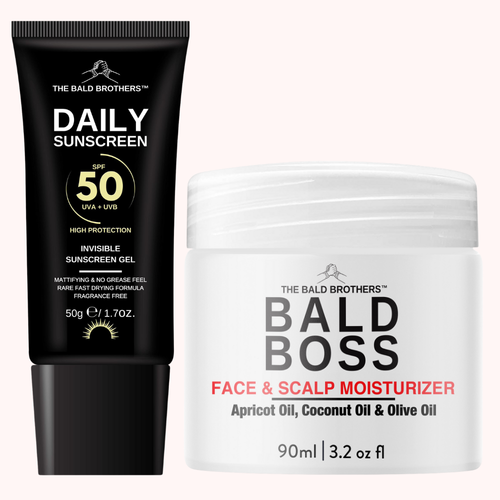 Bald Boss + SPF50 Duo